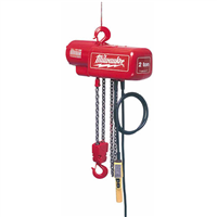 9562 Milwaukee Tool 1/2-Ton Single-Phase Electric Chain Hoist 9.8-Amp