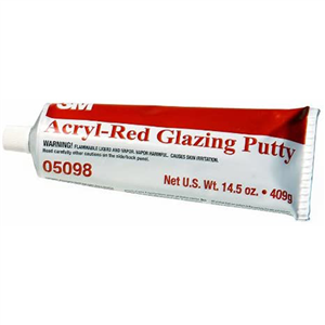 5098 3M 3M Acryl Putty, 05098, Red, 14.5 Oz