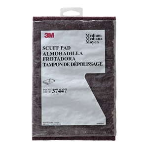 37447 3M Pad-General Purpose Scotch-Brite Maroon 3/Bx 10/Cs