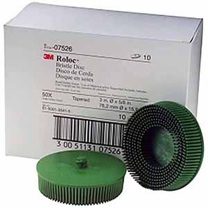 7526 3M Disc Roloc Bris 50Gr 3" 10/Box Green