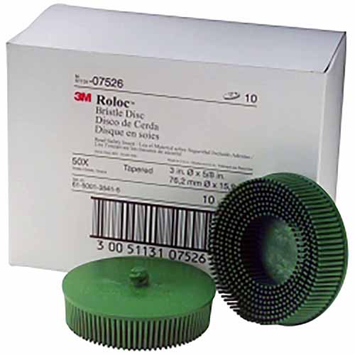 7526 3M Disc Roloc Bris 50Gr 3" 10/Box Green