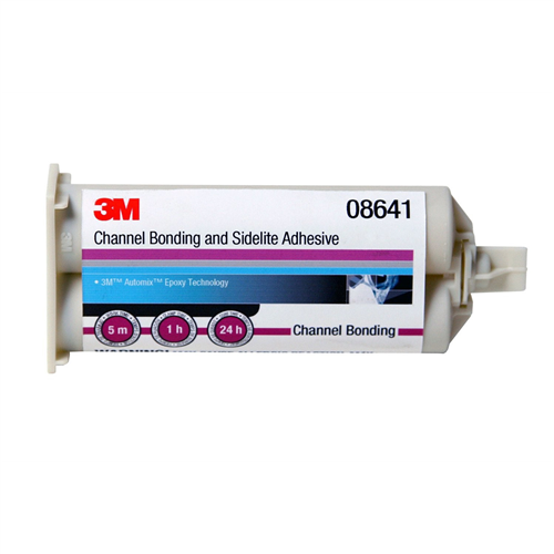 8641 3M Adhesive-Channel Bonding & Sidelite Black 6/Case