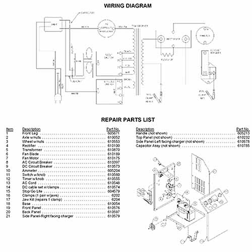 Associated Model 6027B Parts List Wiring Diagram,schematic heavy dudy trailer plug wiring diagram 