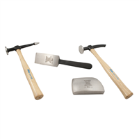 644K Martin Tools 4-Piece Body And Fender Repair Set With Hickory Ha