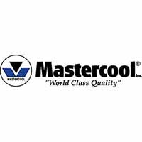 Mastercool 97661-MR-G R12 2-Way Aluminum Metric Manifold With 3-152cm Hoses With Auto-Shut Off Valve/Gauge Size 63mm With Gauge Guards