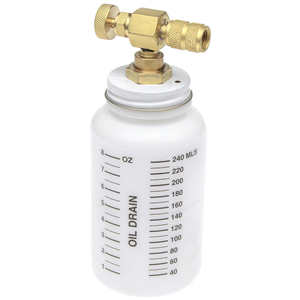 360 82928 00 Mahle Service Solutions Oil Drain Bottle 1/4 Ffl 90 Degree