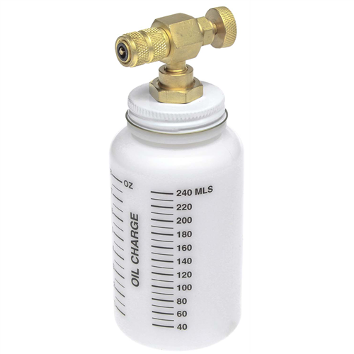 360 82929 00 Mahle Service Solutions Oil Charge Bottle 1/4 Ffl 90 Degree