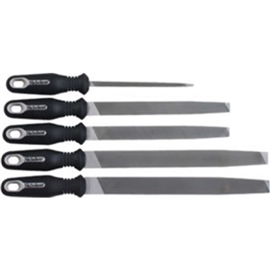 22040HNNN Cooper Tools 5 Piece General Purpose File Kit Ergonomic Handles