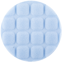 91321 Norton Abrasives 3.5" Single Side Finishing Foam Pad Blue 6/Case