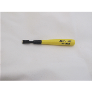 300-08038 Nudi Female .120 X .027 Yellow Probe For Flex Probe Kit