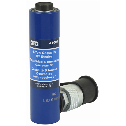 4100A Otc Hydraulic Single Acting Cylinder, 5 Ton