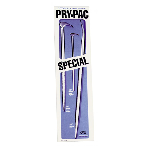 7171 Otc Pry Bar Set 3Pc  2 Rolling Head 1 Jimmy Bar