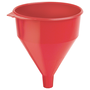 LUBR75072 Plews Edelmann Funnel 9In. Dia. 6 Quart Economy Plastic