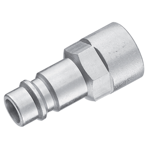 ERP 076201 Prevost 1/4" Fem Npt Plug High Flow Euro Style