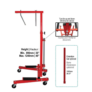 EQ-160DL Pro-Tek Body Shop Adjustable Door Holder