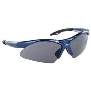 540-0301 Sas Safety Diamondback Safe Glasses W/ Blue Frame And Shade Lens