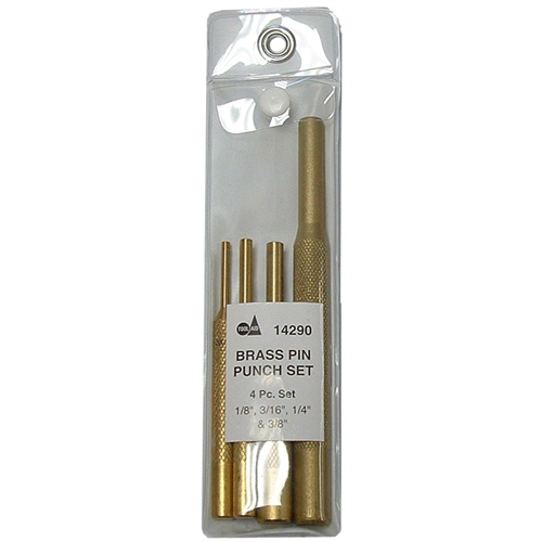 14290 Sg Tool Aid Punch Set Brass Pin 4 Pc