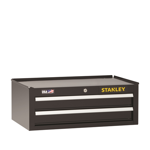 STST22625BK Black & Decker Stanley 2-Drawer Middle Chest, 26" X 16