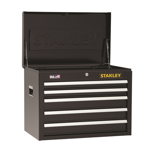 STST22657BK Black & Decker Stanley 5-Drawer Chest, 26.5" X 16 In.,