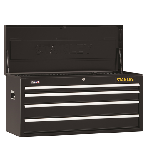 STST24044BK Black & Decker Stanley 4-Drawer Chest, 41 In., Black