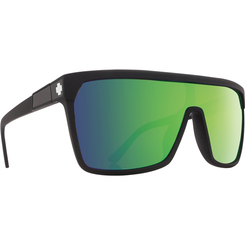 670323374225 Spy Optic Inc Flynn Sunglasses, Mb-Hpy Brz W Green Spe