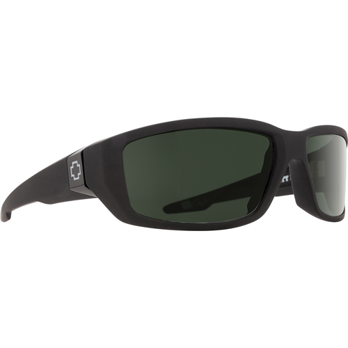 670937219864 Spy Optic Inc Dirty Mo Sunglasses, Soft Matte Black Fr