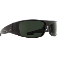 670939038863 Spy Optic Inc Logan Sunglasses, Black Frame And Happy