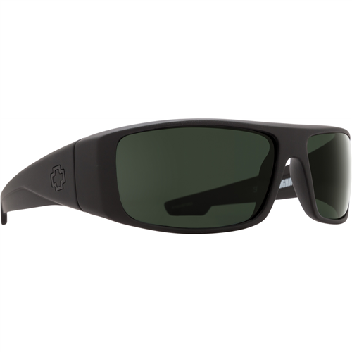 670939973863 Spy Optic Inc Logan Sunglasses, Soft Matte Black Frame