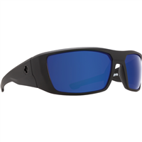 672052374280 Spy Optic Inc Dirk Sunglasses, Mb-Hpy Brz Polar W Blue