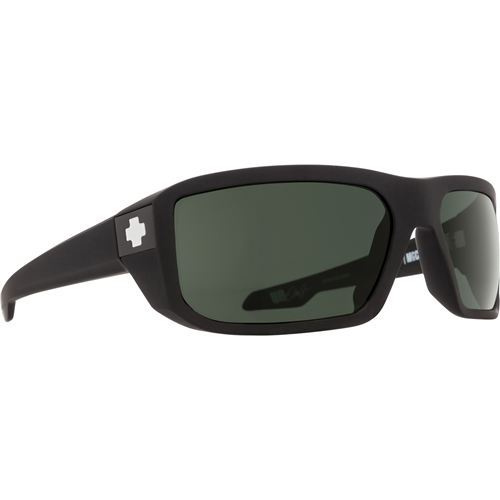 673012973863 Spy Optic Inc Mccoy Sunglasses, Soft Matte Black Frame