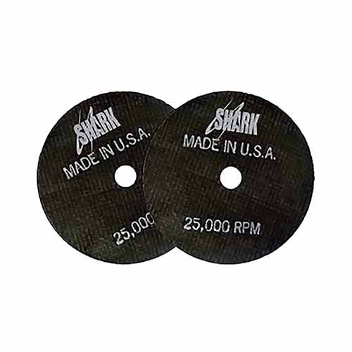 30-10 Shark Industries Cut-Off Wheels,3X1/32X1/4,10Pk