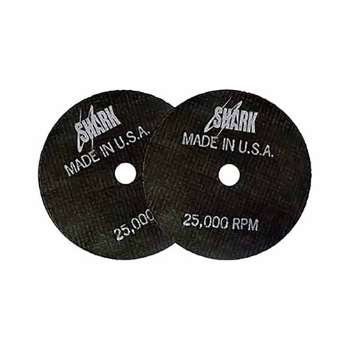 50 Shark Industries Cut-Off Wheels,4X1/16X7/8,10Pk