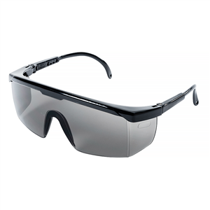 S76371 Sellstrom Sellstrom - Safety Glasses - Sebring Series - Smoke Lens - Black Frame - Hard Coated