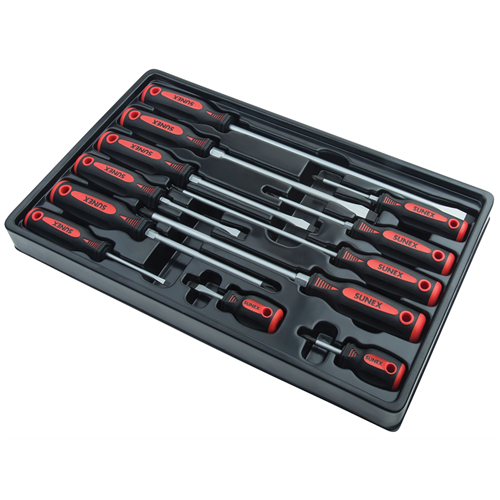 1112SS Sunex 12-Piece Combination Screwdriver Set