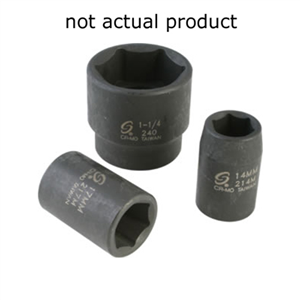 220UM Sunex 1/2" Dr. 20Mm Universal Socket