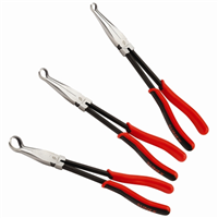 3703V Sunex 3 Piece 11" Long Reach Hose Gripper Pliers Set