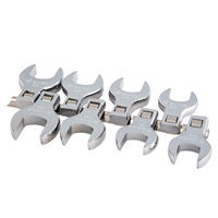 9730A Sunex 8 Pc. 1/2" Dr. Jumbo Metric Crowfoot Wrench Set