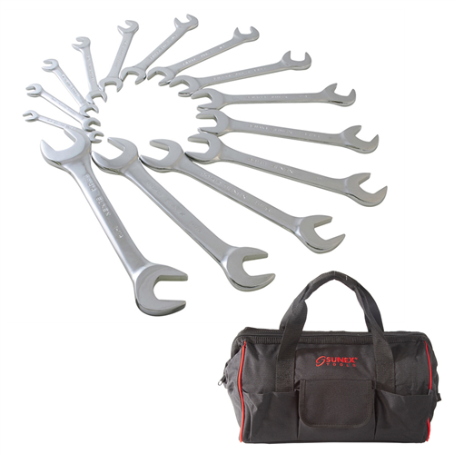 9914BAG Sunex 14Pc Angle Wrench Set With Bag