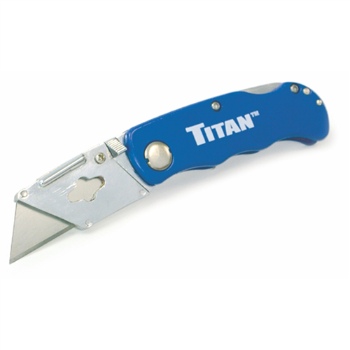 11018 Titan Blue Folding Pocket Utility Knife