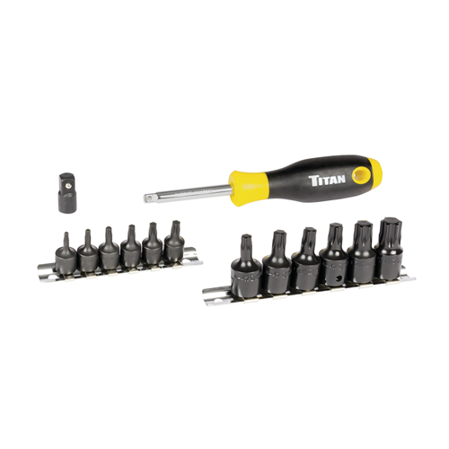 16190 Titan 14-Pc Torx Bit Socket Set