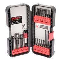 16276 Titan 18-Pc Impact Driver Bit Set