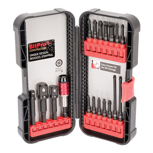 16276 Titan 18-Pc Impact Driver Bit Set