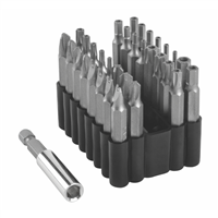 16633 Titan 33 Pc. 2 In. Security Bit Set