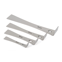 17009 Titan 4-Pc Stainless Steel Pry Bar Set