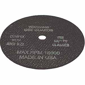 TMRCW10-50 The Main Resource Cut Off Wheel  3" X 3/32" X 3/8", Usa Made