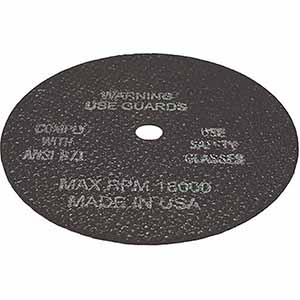 TMRCW5-50 The Main Resource Cut Off Wheel  3" X 1/32" X 3/8", Usa Made