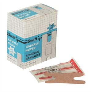 013940-H5 Uvex First Aid Woven Knuckle Bandages (Box Of 40)