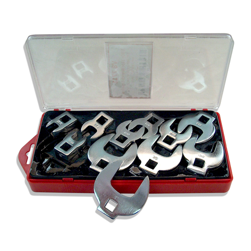 7711 V-8 Tools Sae Crowsfoot Set