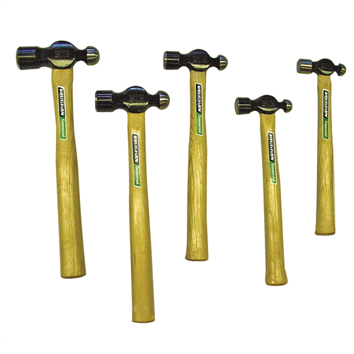 18710 Vaughan Manufacturing 5 Pc Ball Pein Hammer Set