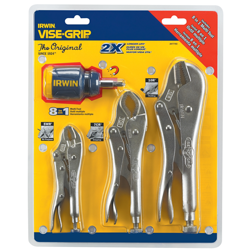 2077703 Vise Grip 3 Piece Set (10R,7Cr,5Wr)